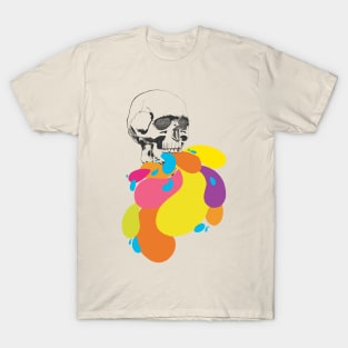 Rainbow skull T-Shirt